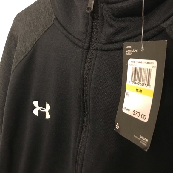 Under Armour Qualifier Fleece Anorak - Picture 3 of 6